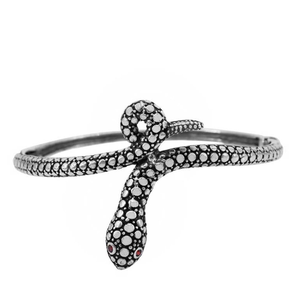 Sterling Silver Snake Bangle